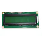 Yellow Green Light 1602 16X2 Character LCD Display Module Black Board Module