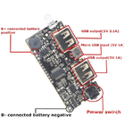 Dual USB 5V 1A 18650 Battery Charger Module For Arduino